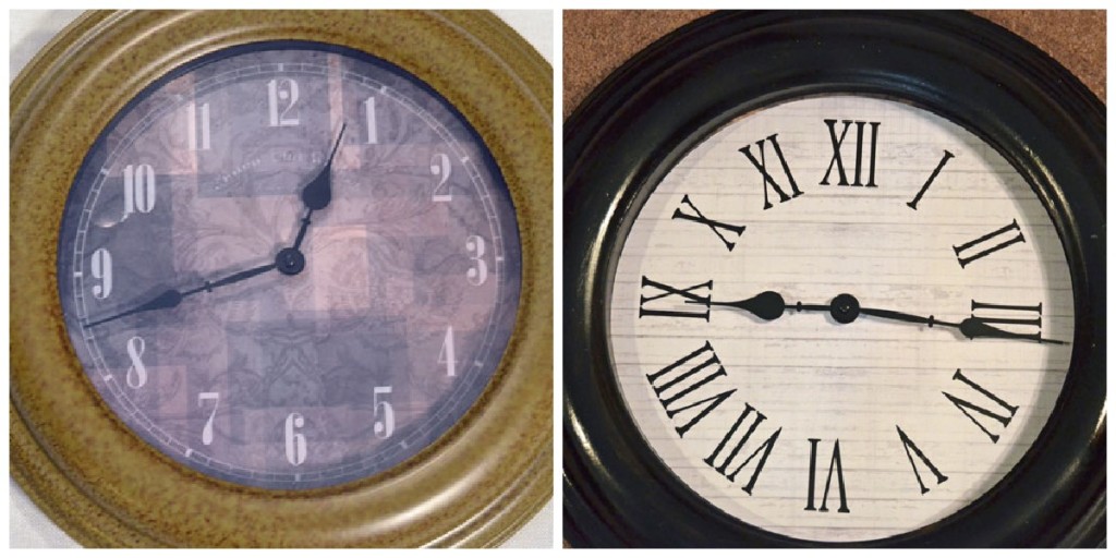 DIY Clock Makeover Create and Babble
