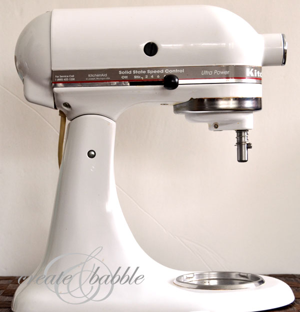 KitchenAid Hobart K45 Makeover  Kitchen aid, Makeover, Kitchen aid mixer