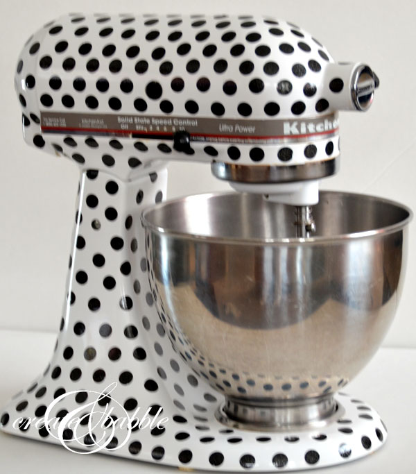 Kitchenaid Mixer Makeover {A DIY}