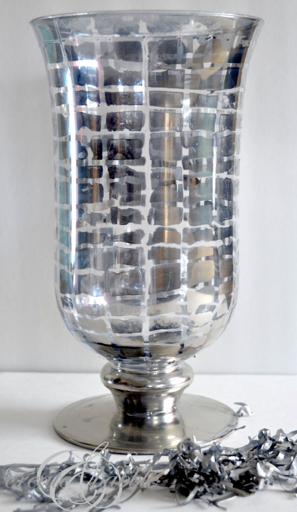 Mercury Glass Vase_createandbabble