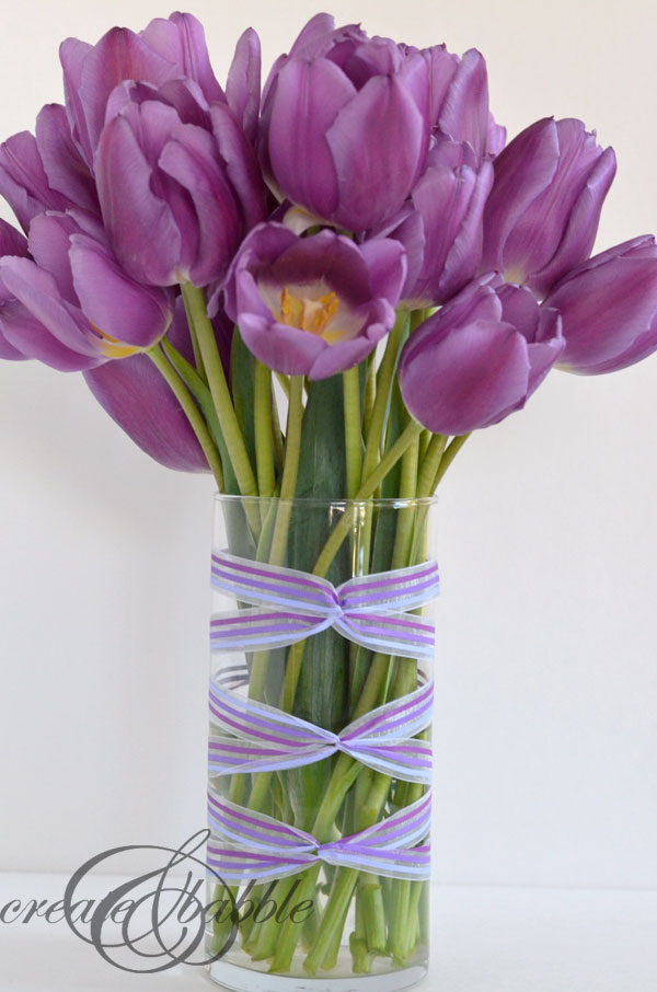 How To Add Ribbon Onto a Floral Arrangement