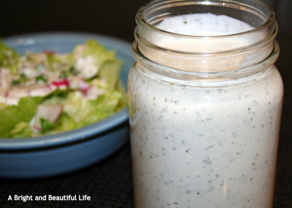 Homemade Ranch Dressing {Guest Post}