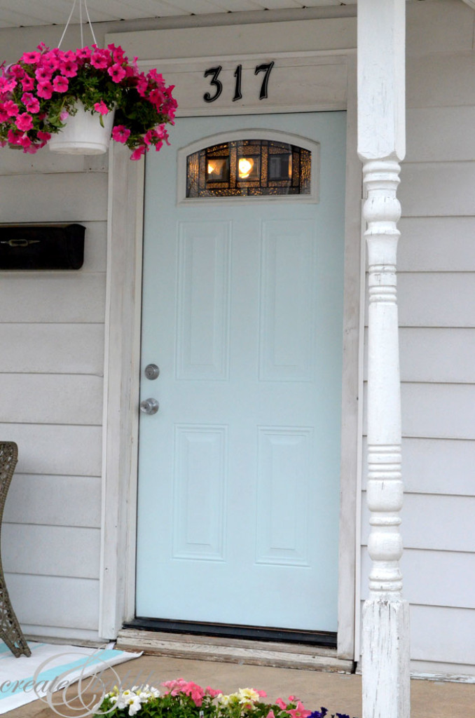 painted front door_createandbabble