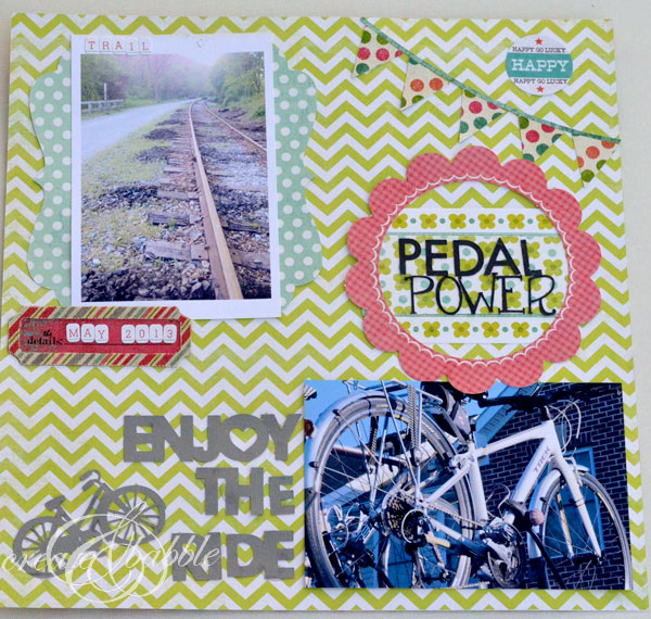 National Scrapbooking Month & National Bike Riding Month