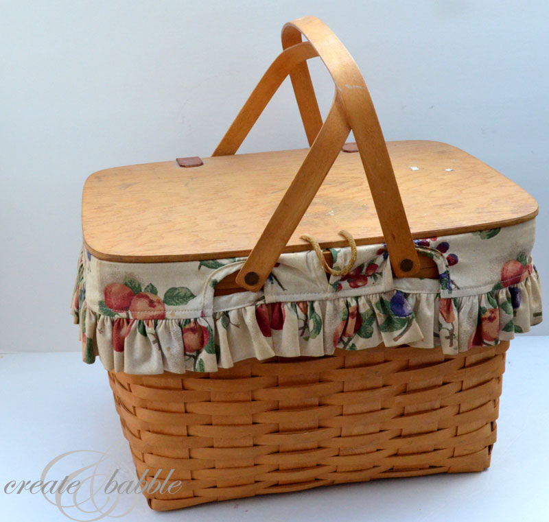 Paint a Longaberger Basket - Create and Babble