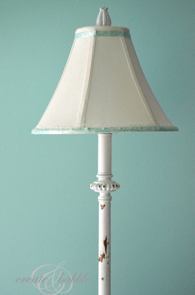 Lamp Makeover Using Spray Paint Create and Babble