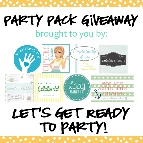 Party Pack Giveaway From Party Pixie