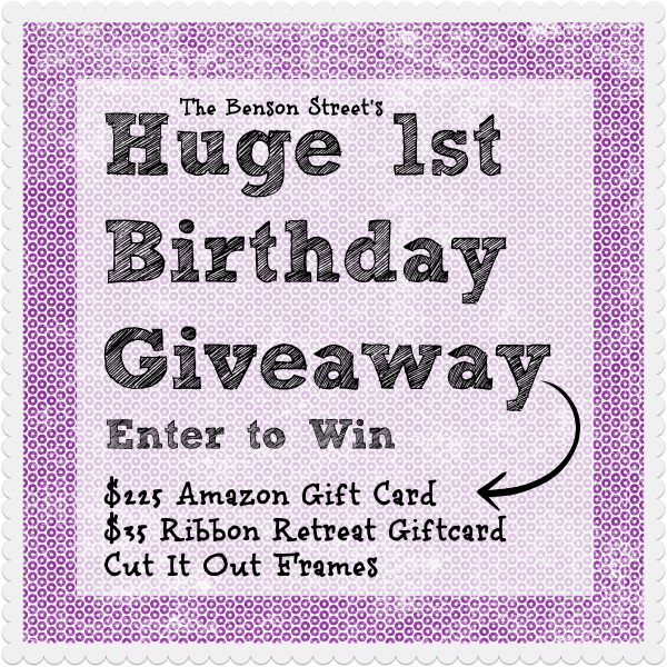 A Blog Birthday Giveaway