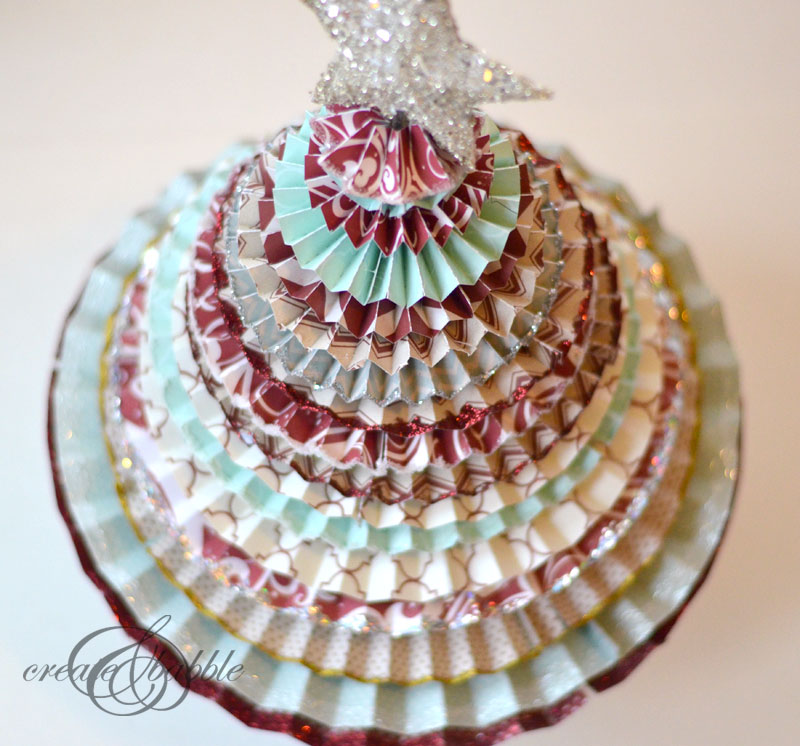 Paper Medallion Christmas Tree