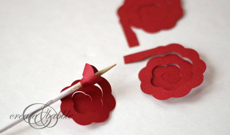 rolled paper rose christmas tree by createandbabble-5