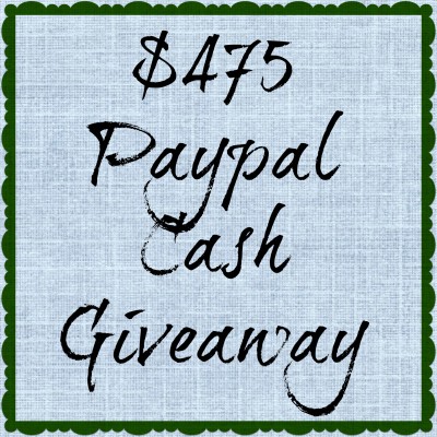 $475 Paypal Cash Giveaway