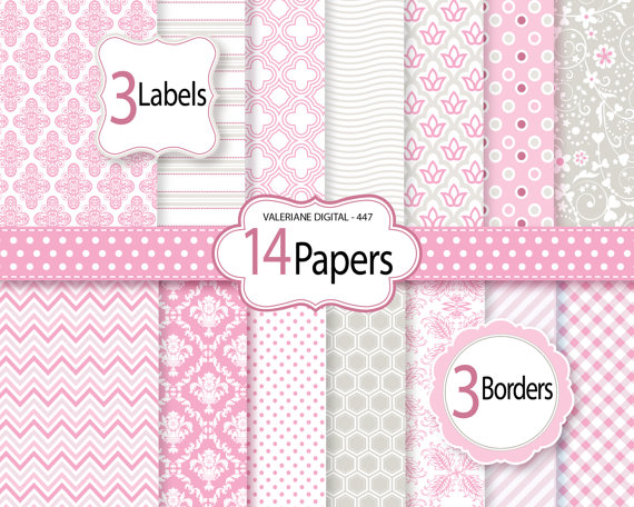 Digital Papers from Etsy