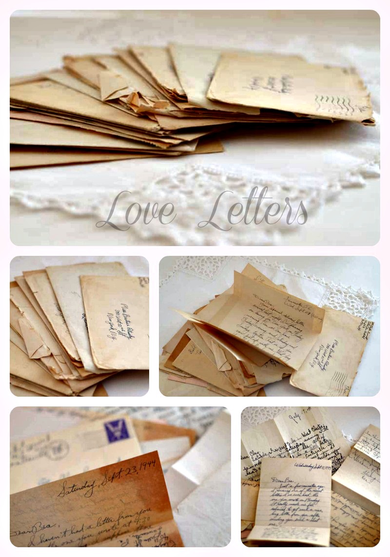 Recycled paper for love letters 