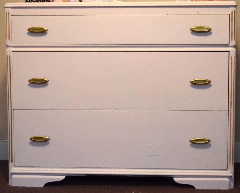 Perfectly Pink Painted Dresser Create And Babble