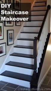 Staircase Makeover - Create and Babble