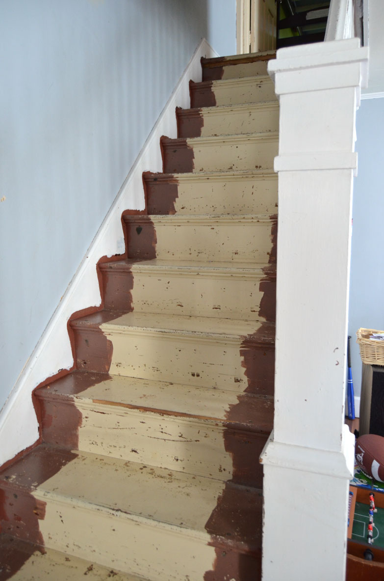 staircase to be renovated