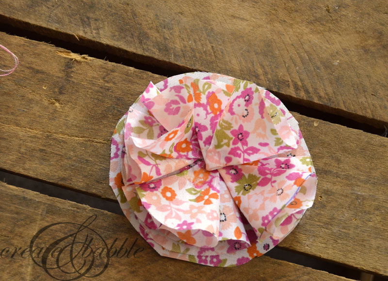 Fabric Flower Baby Headbands Create