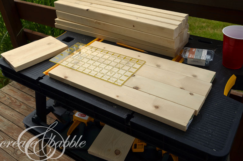 DIY FOLDING CRAFT TABLE OR FOLDABLE DESK Story - Remodelaholic