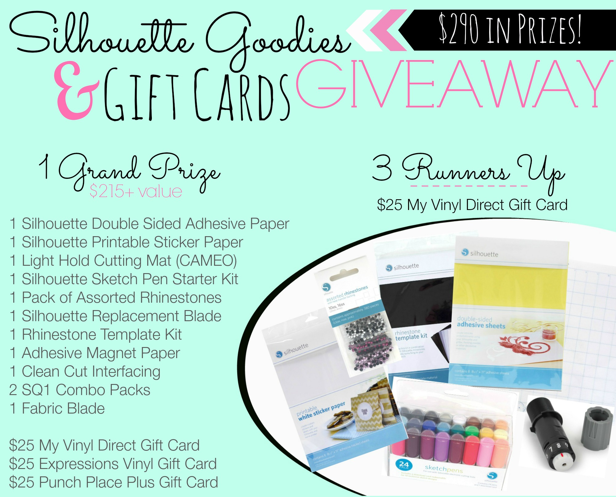 Silhouette Goodie Bag Giveaway