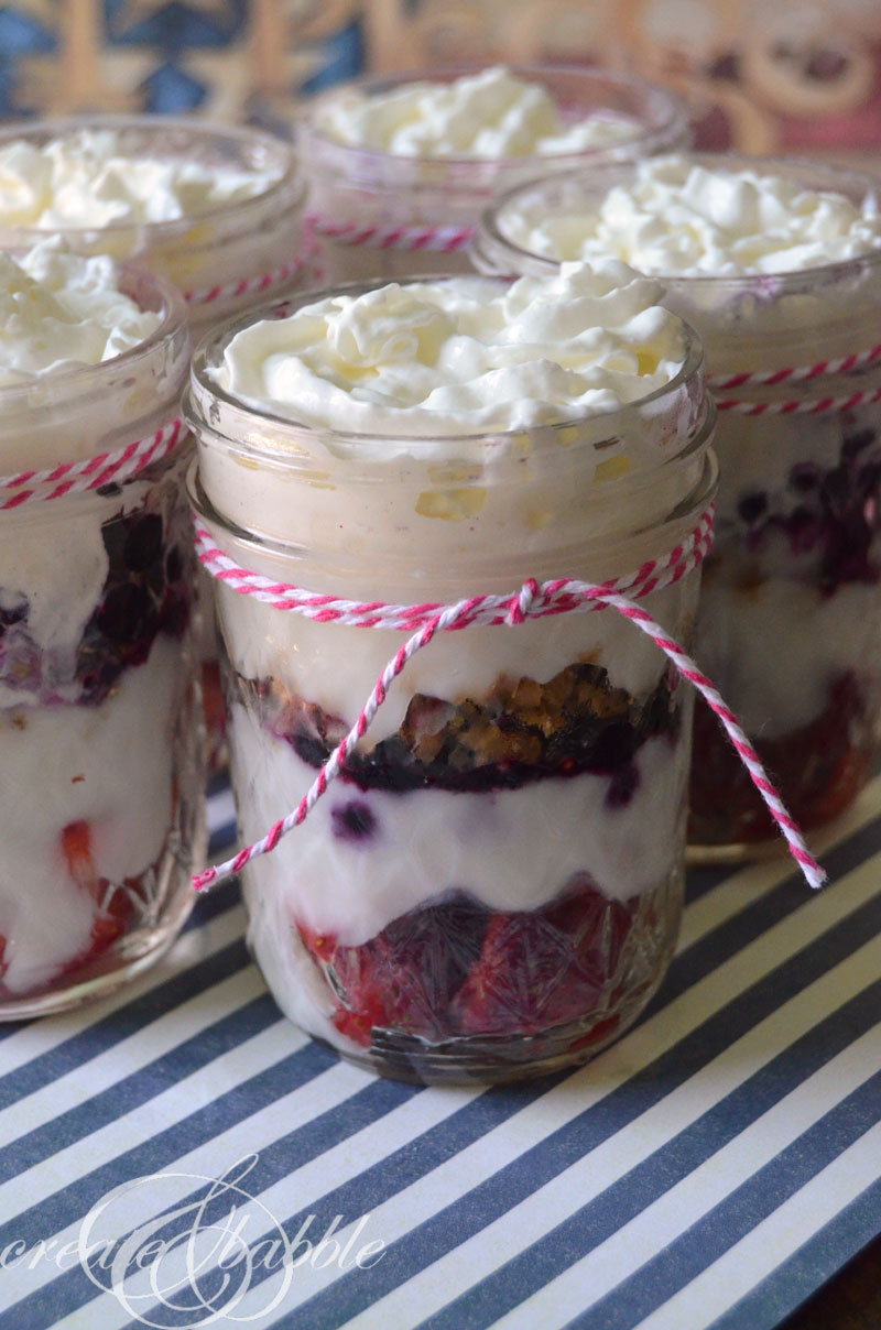 Berry and Yogurt Parfaits - Create and Babble