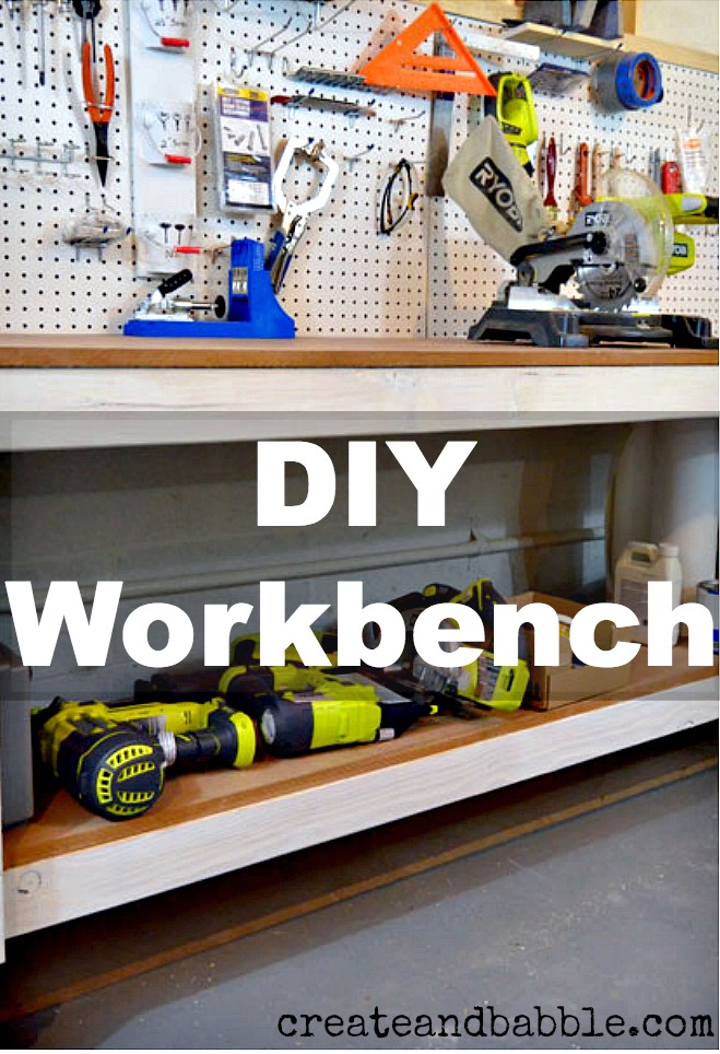 DIY Workbench by createandbabble.com