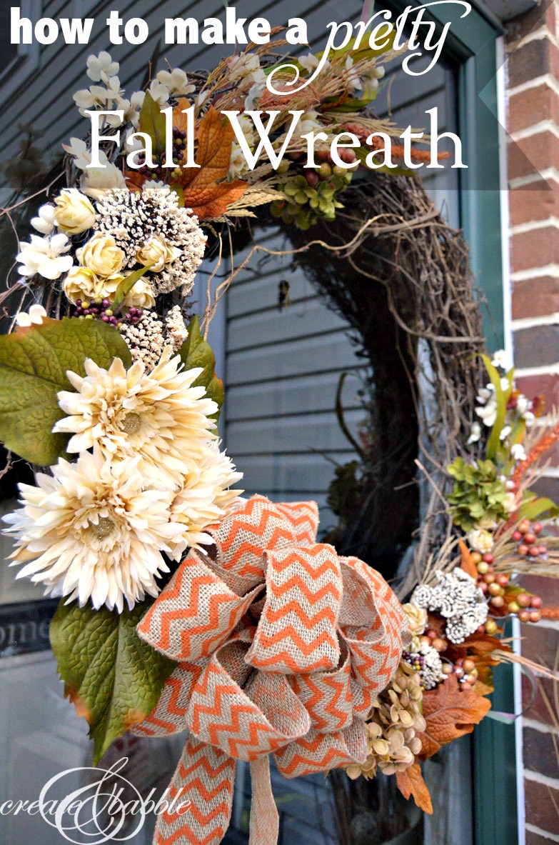 How to Make a Fall Wreath