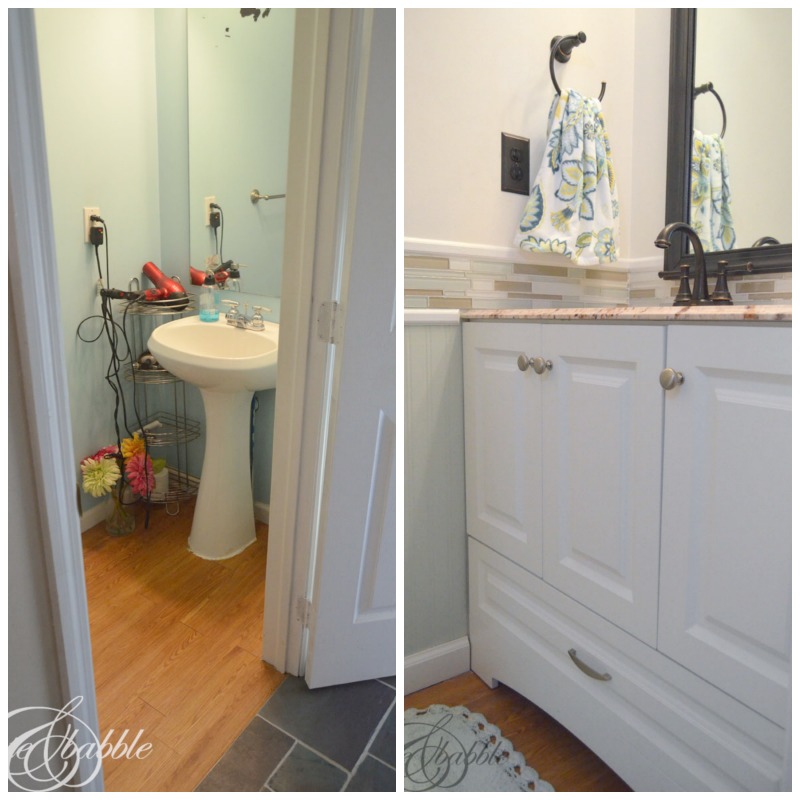 Powder Room Makeover