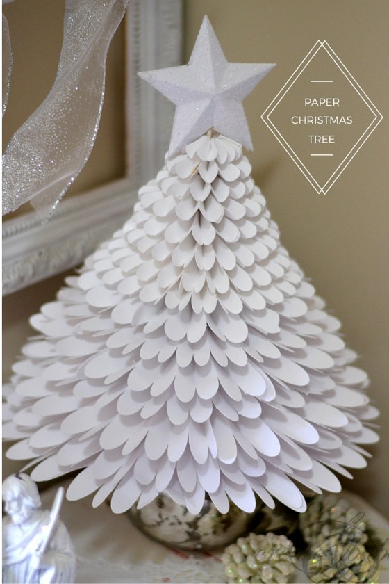 Paper Christmas Tree  Create and Babble