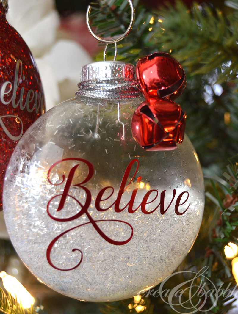 DIY Glitter Christmas Ornaments  Create and Babble