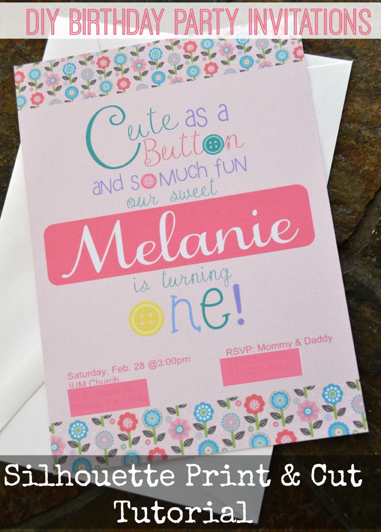 printed birthday party invitations