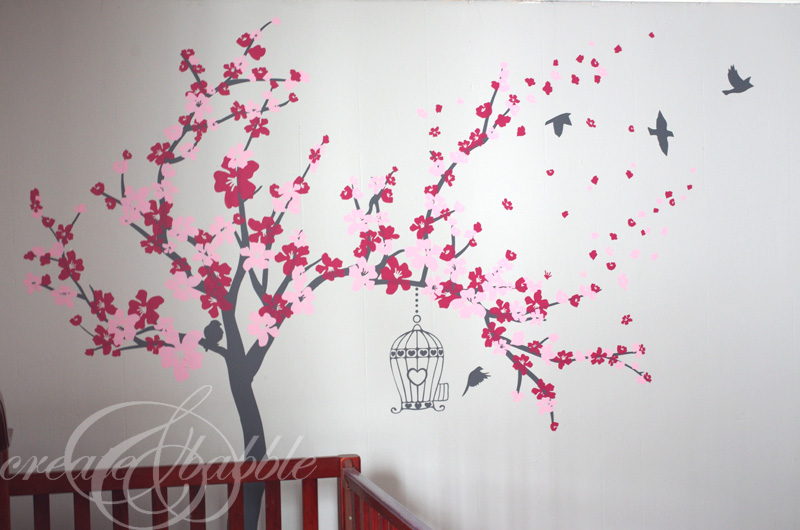 Vinyl Wall Decal - Create and Babble