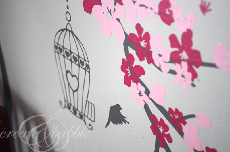 Vinyl Wall Decal - Create and Babble