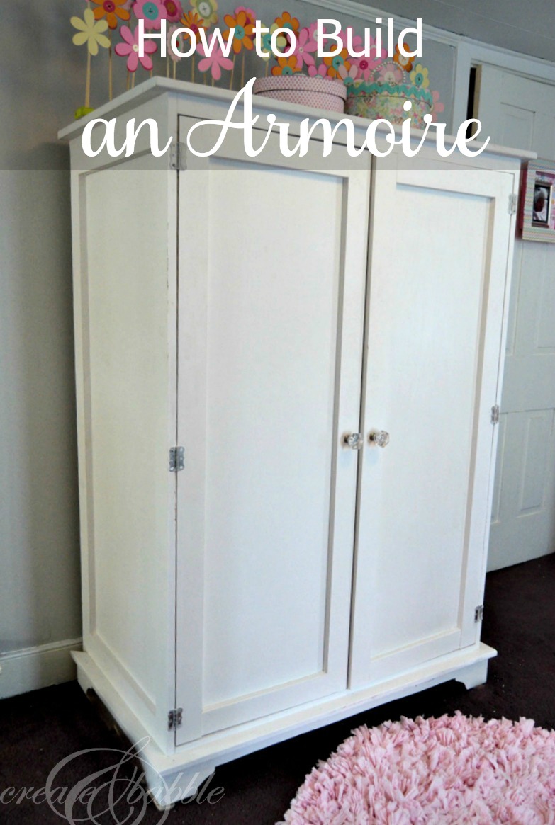 diy build an armoire