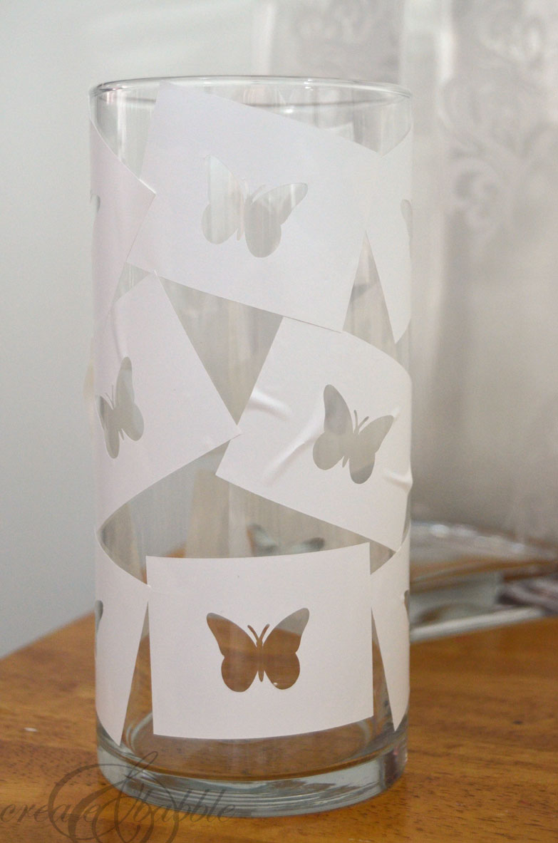 DIY Simple Glass Etching! - Fabulessly Frugal