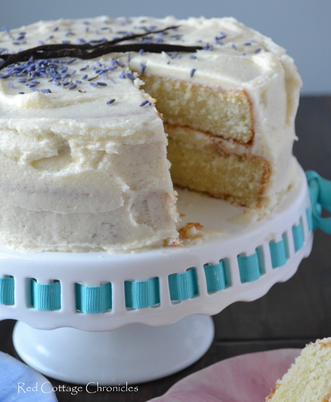 vanilla lavender cake