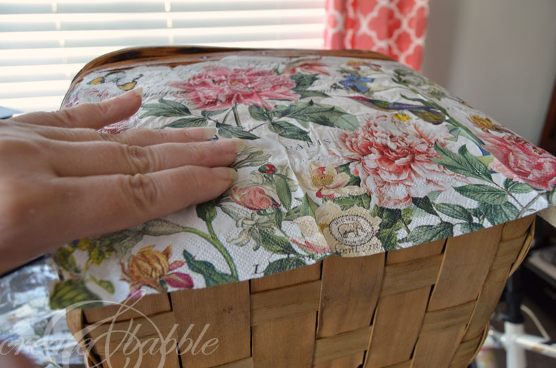 picnic basket makeover