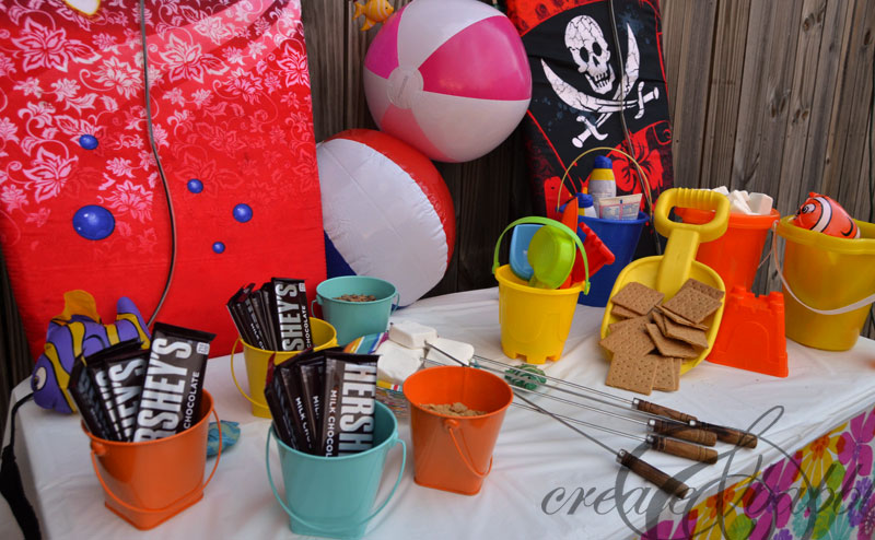 Backyard Beach Party Ideas!  Beach birthday party, Beach theme birthday  party, Beach theme birthday