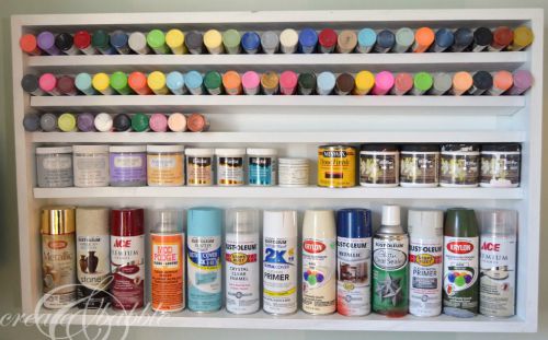 Paint Storage Shelf + Ryobi Giveaway