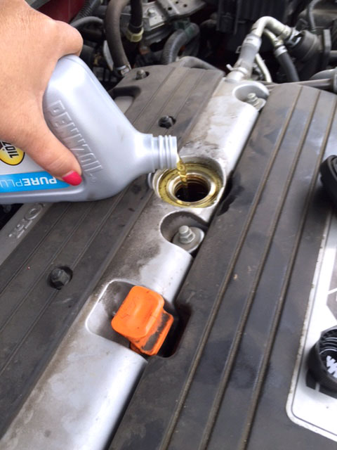 DIY Oil Change Create and Babble