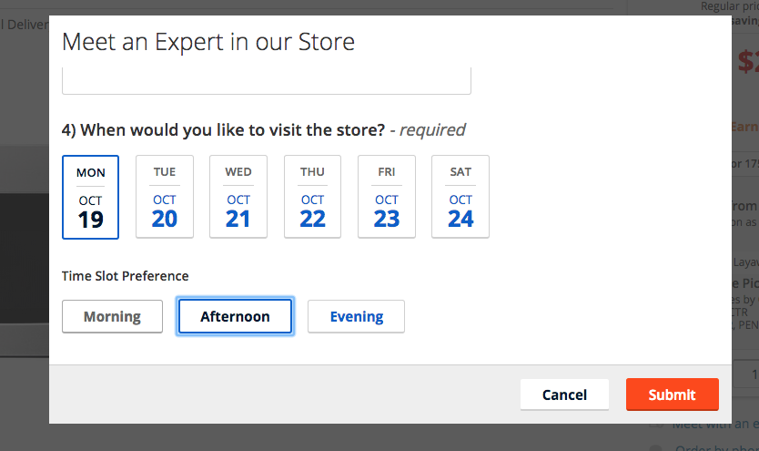 meet with an expert at sears