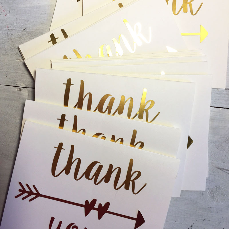 Diy Thank You Cards Create And Babble