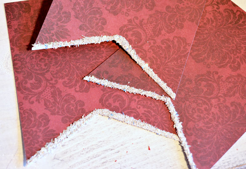 Glitter & Paper Christmas Banner-createandbabble.com