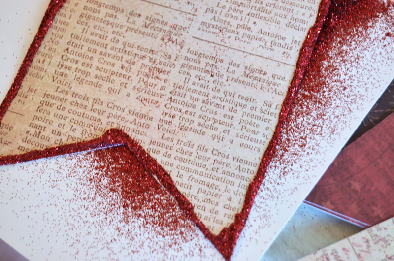 Glitter & Paper Christmas Banner-createandbabble.com