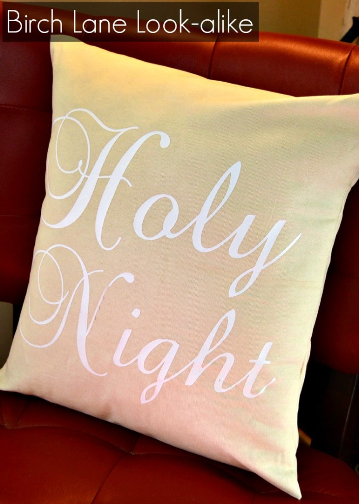 DIY Holy Night Pillow_createandbabble.com