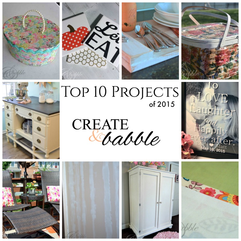 Top 10 Projects of 2015_createandbabble.com