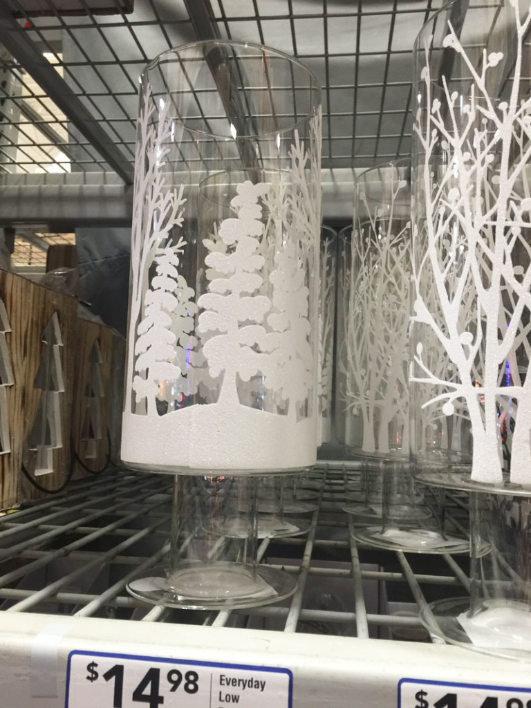 DIY Winter Glass Candle Holder-createandbabble.com