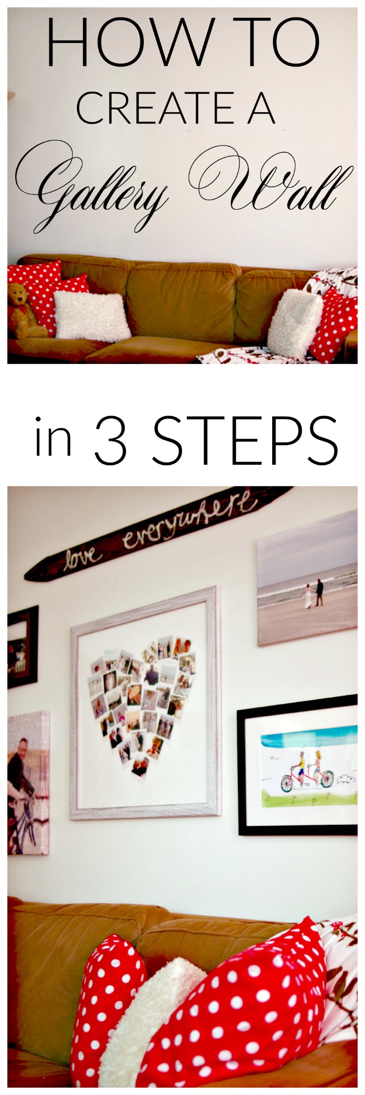 How to Create a Gallery Wall in 3 Steps