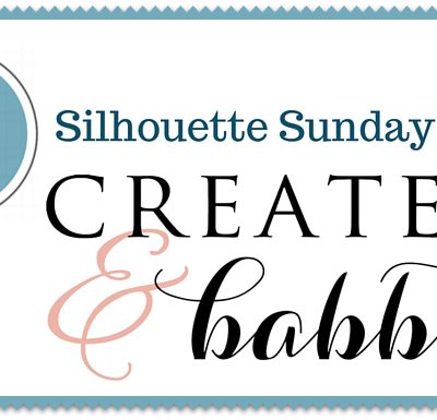 Silhouette Sunday on Create & Babble