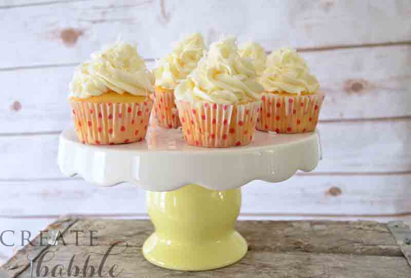 Piña Colada Cupcakes