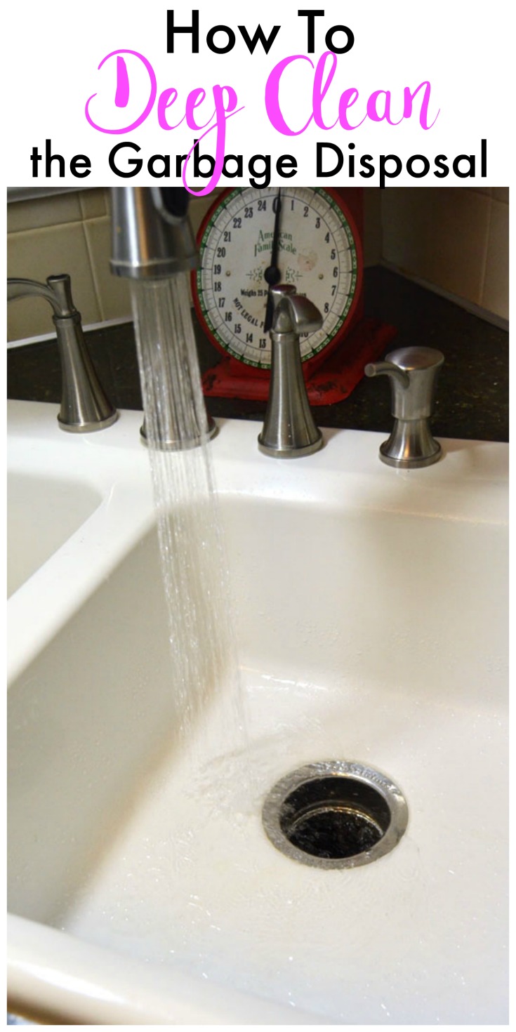 How to Deep Clean the Garbage Disposal in your home. 